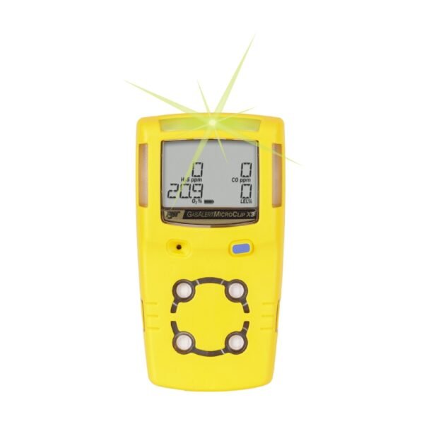 Honeywell BW™ MicroClip X3 Multi Gas Detector