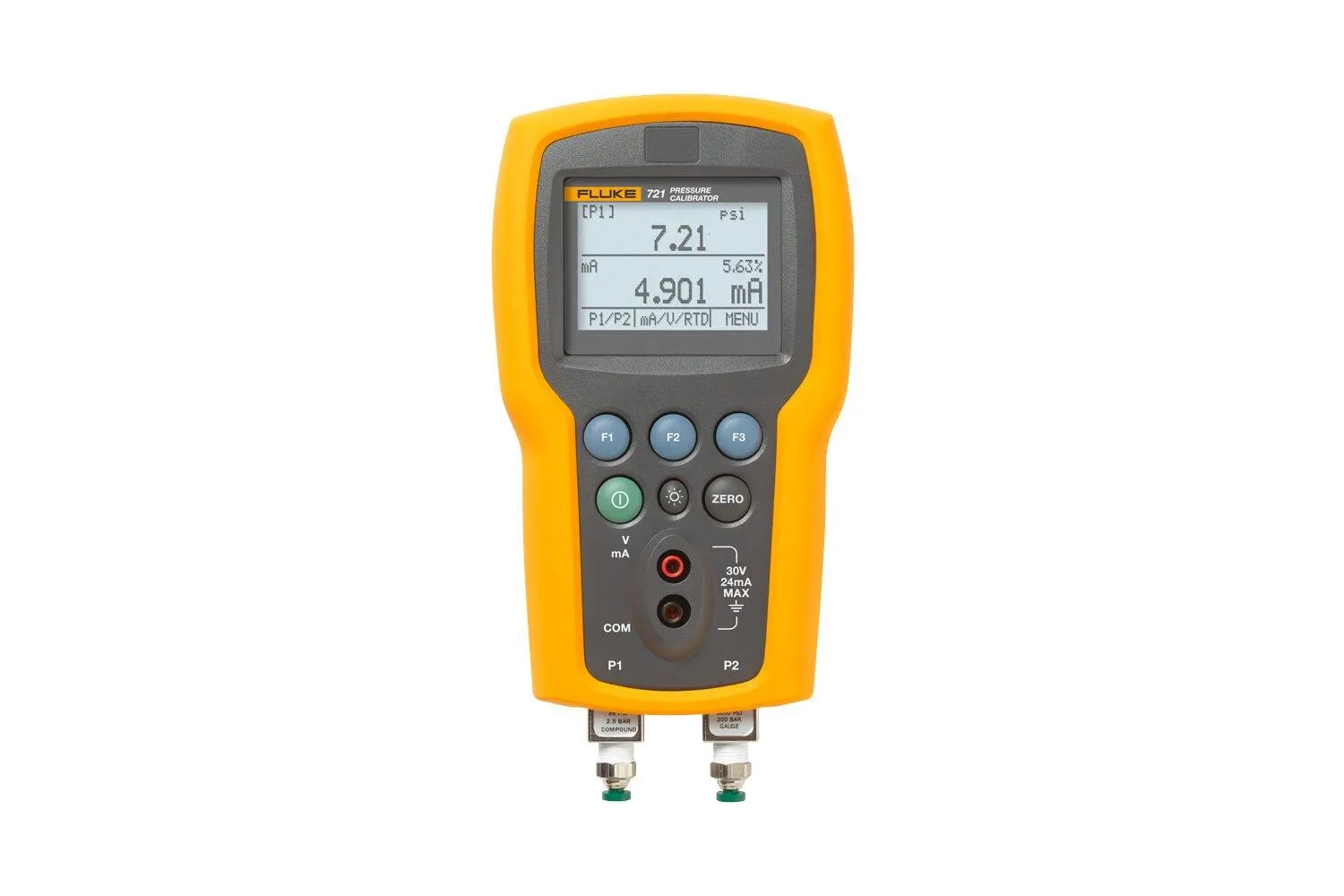 Fluke 721 Dual-Sensor Precision Pressure Calibrator